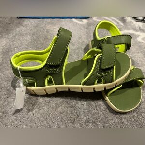 New Green and Lime Sandals sz 13